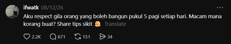 Threads post — 2.2K likes, 671 replies